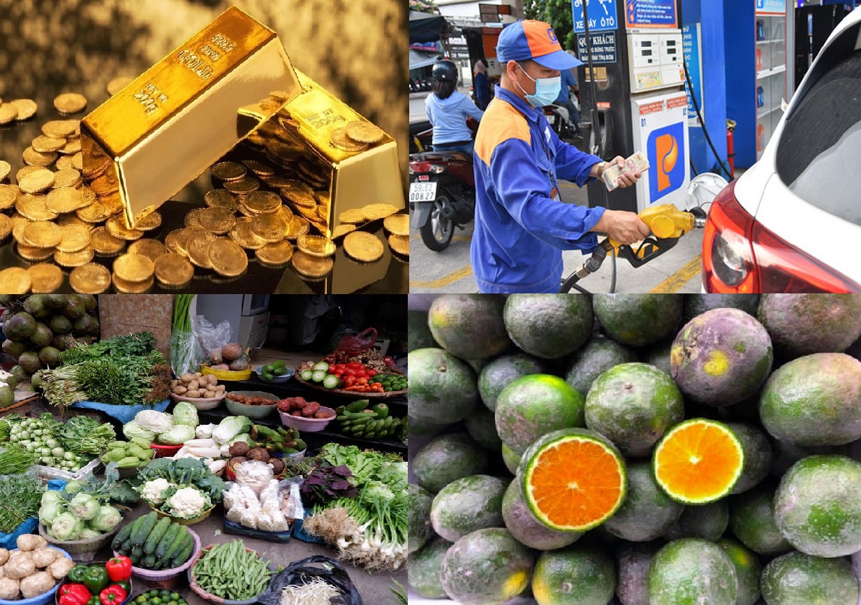 Tiêu dùng trong tuần (từ 9-15/5/2022): Giá thực phẩm, xăng dầu đồng loạt tăng mạnh